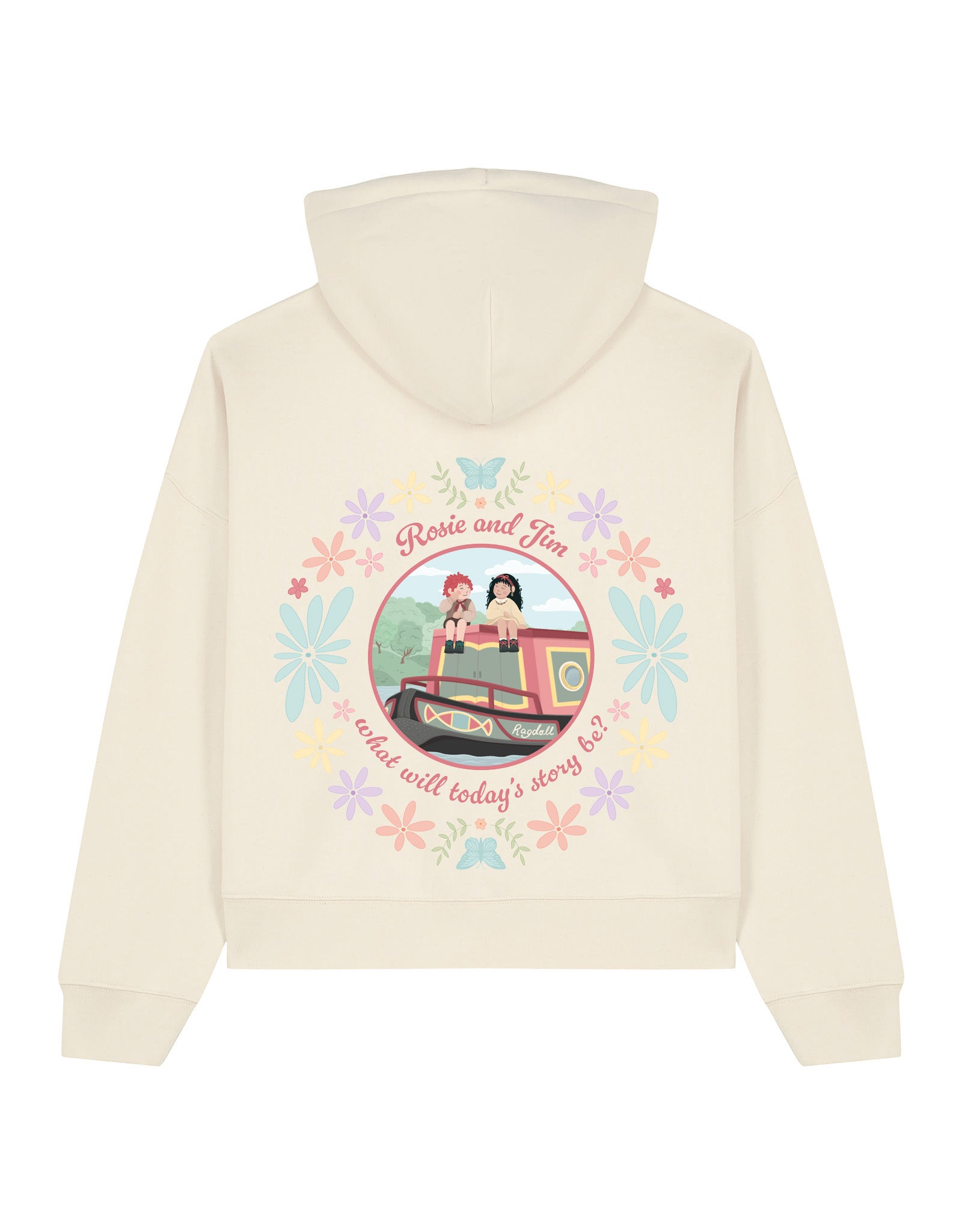 Rosie & Jim Boxy Organic Cotton Hoodie
