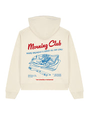 Breakfast Fry-Up Boxy Organic Cotton Hoodie