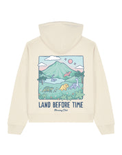Dinosaurs Boxy Organic Cotton Hoodie