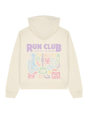 Run Club Boxy Organic Cotton Hoodie