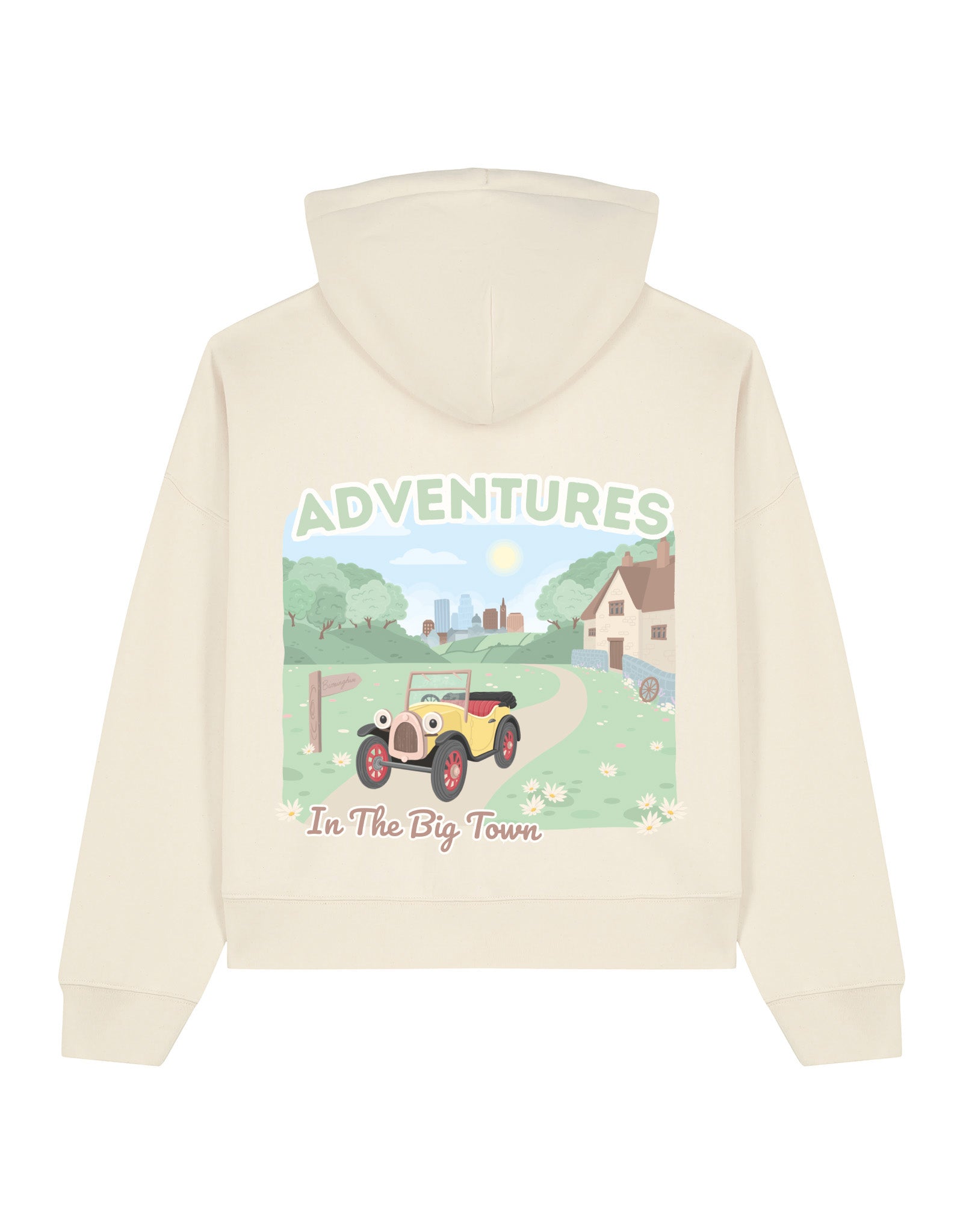 Brum Boxy Organic Cotton Hoodie