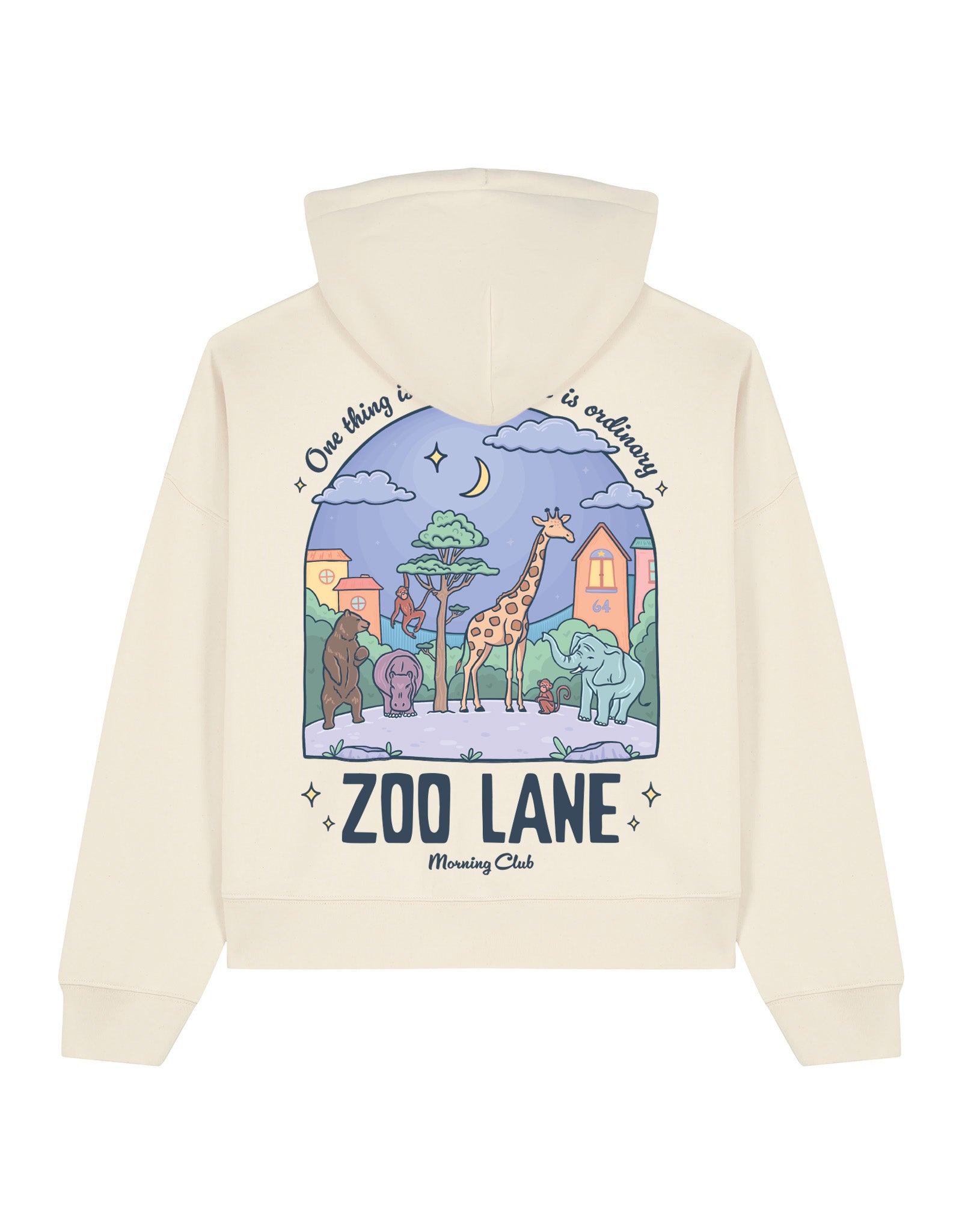Zoo Lane Boxy Organic Cotton Hoodie