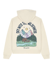 Into The Wilderness Boxy Organic Cotton Hoodie