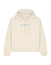 Just Add Water Boxy Organic Cotton Hoodie