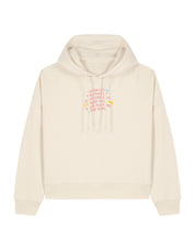 Playing The Game Embroidered Boxy Organic Cotton Hoodie