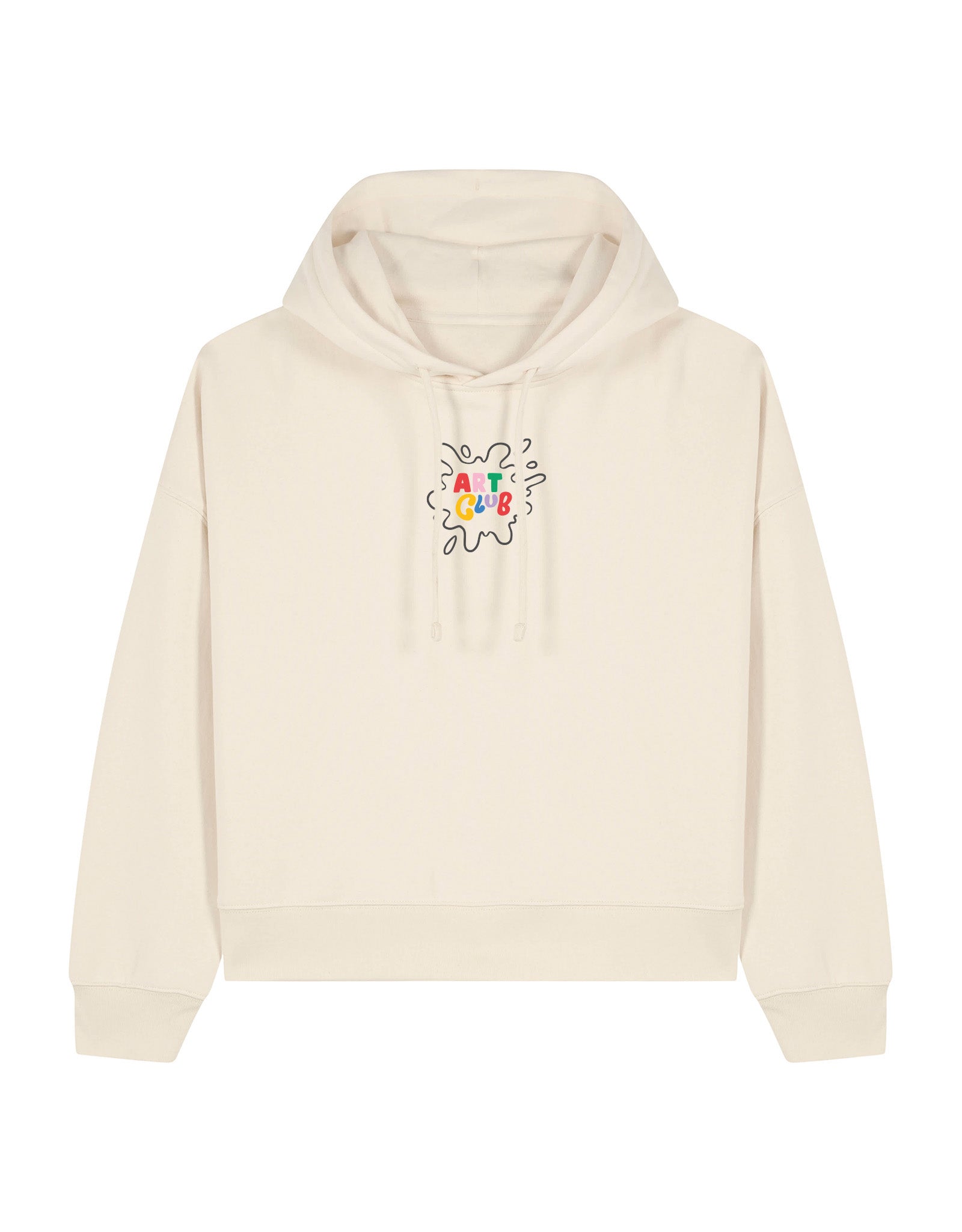 Art Club Boxy Organic Cotton Hoodie