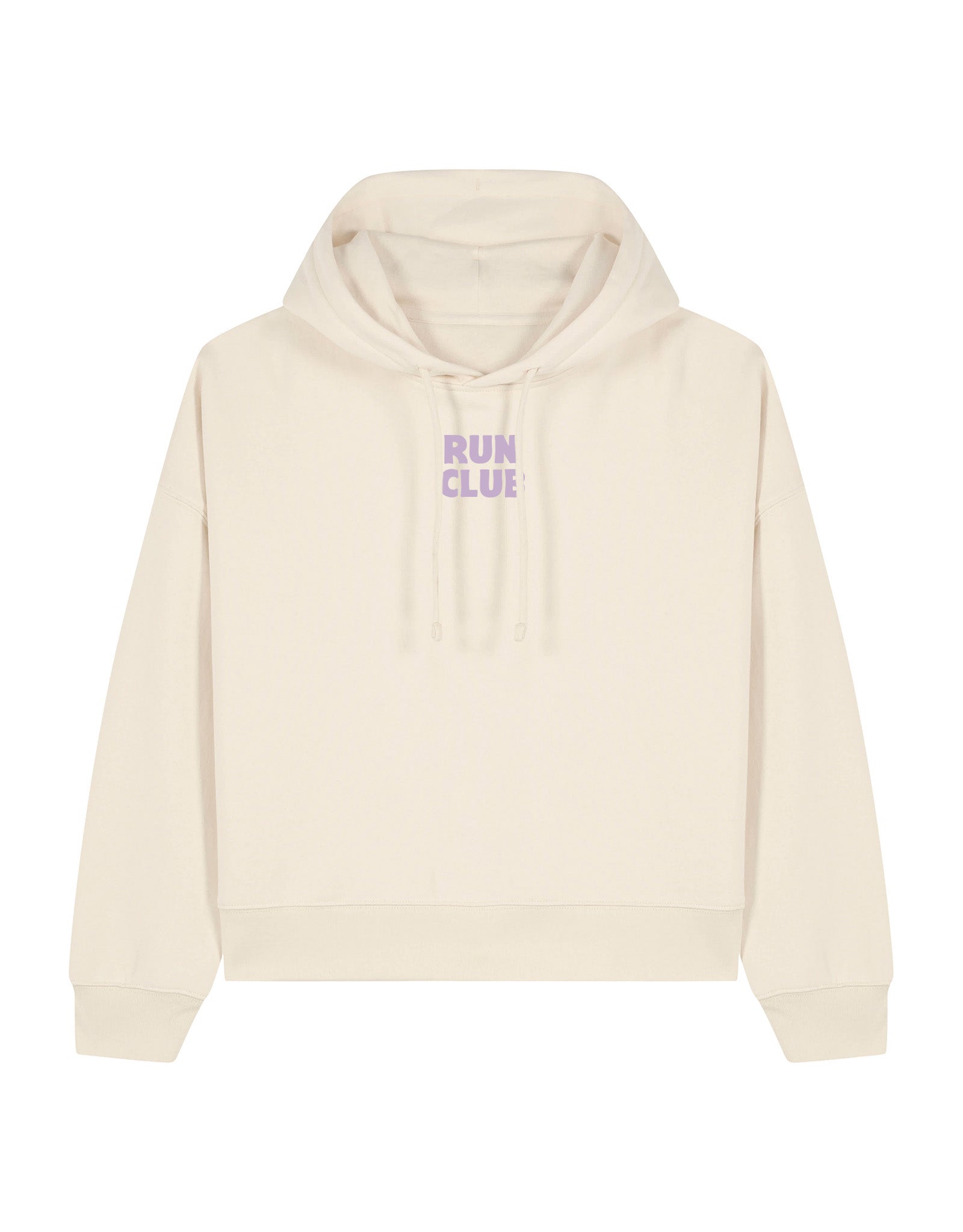 Run Club Boxy Organic Cotton Hoodie