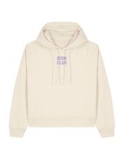 Run Club Boxy Organic Cotton Hoodie