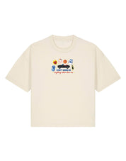 Tree Hill Embroidered Boxy Organic Cotton Tee
