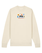 Tree Hill Embroidered Organic Cotton Sweatshirt