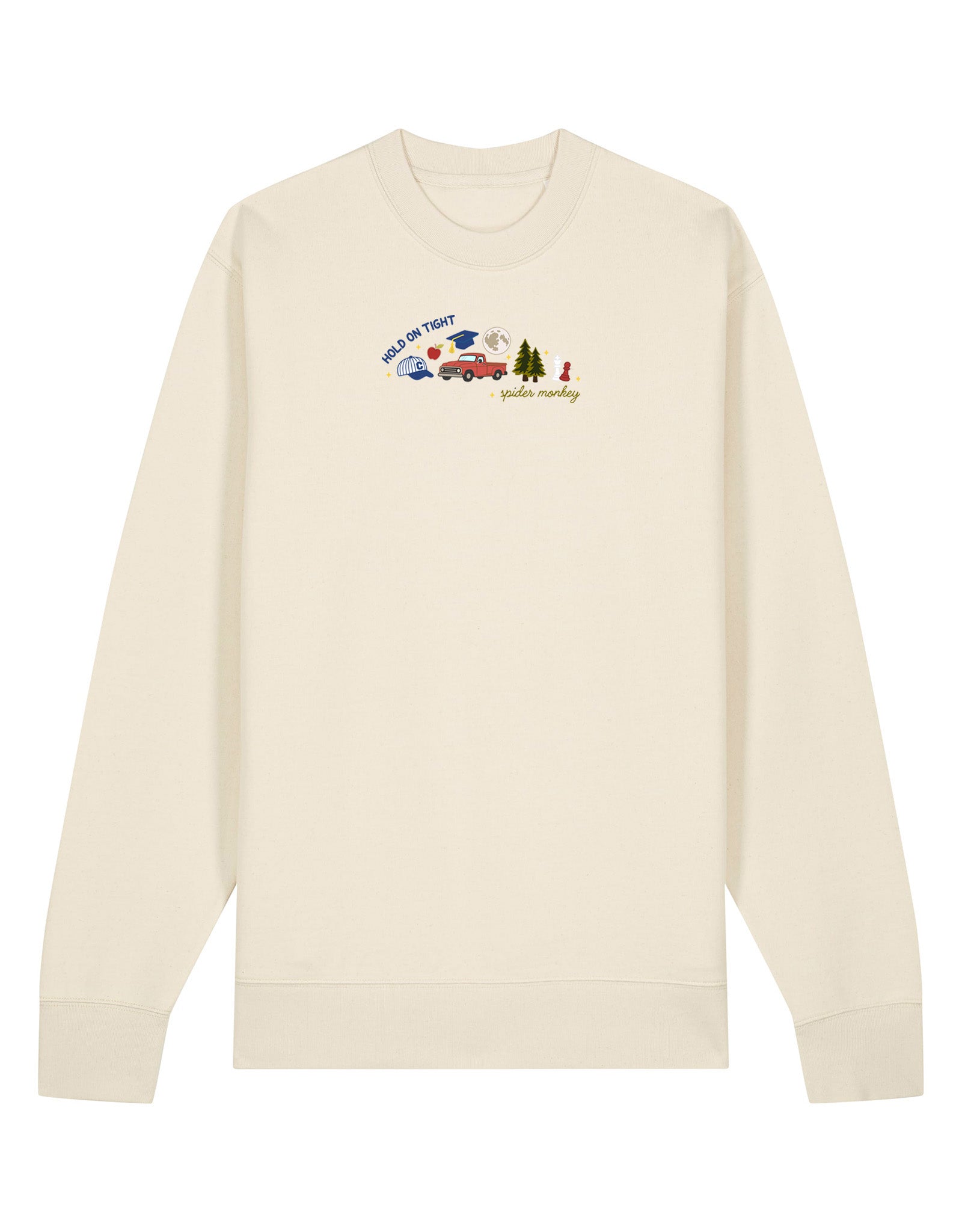 Forks Embroidered Organic Cotton Sweatshirt