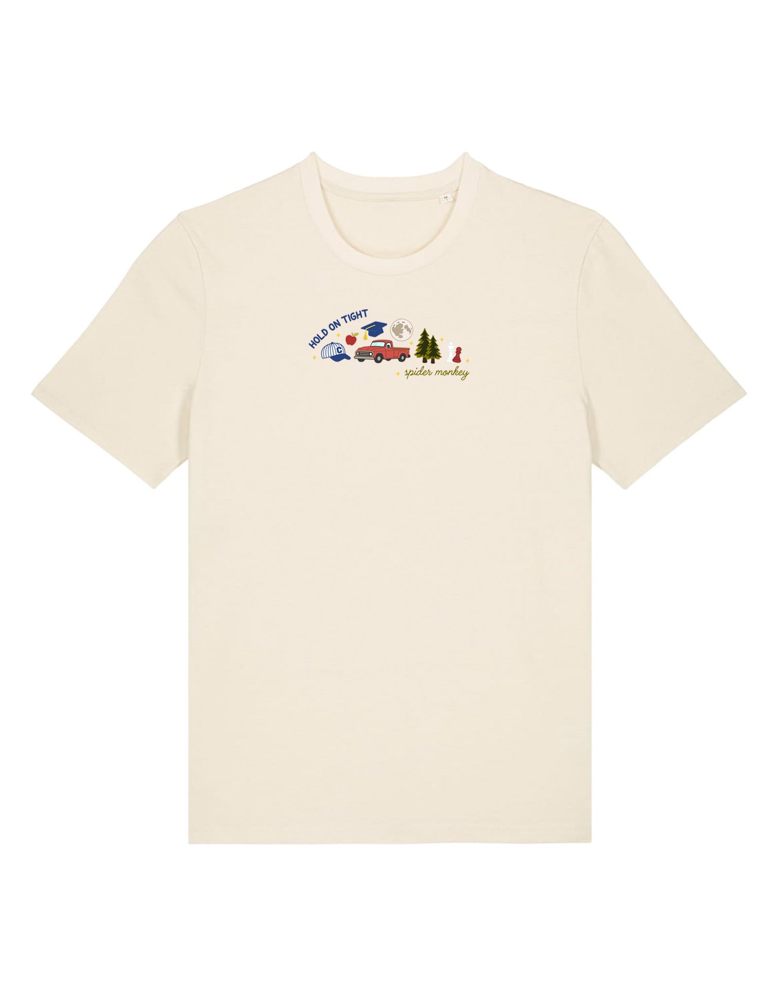 Forks Embroidered Organic Cotton T-Shirt