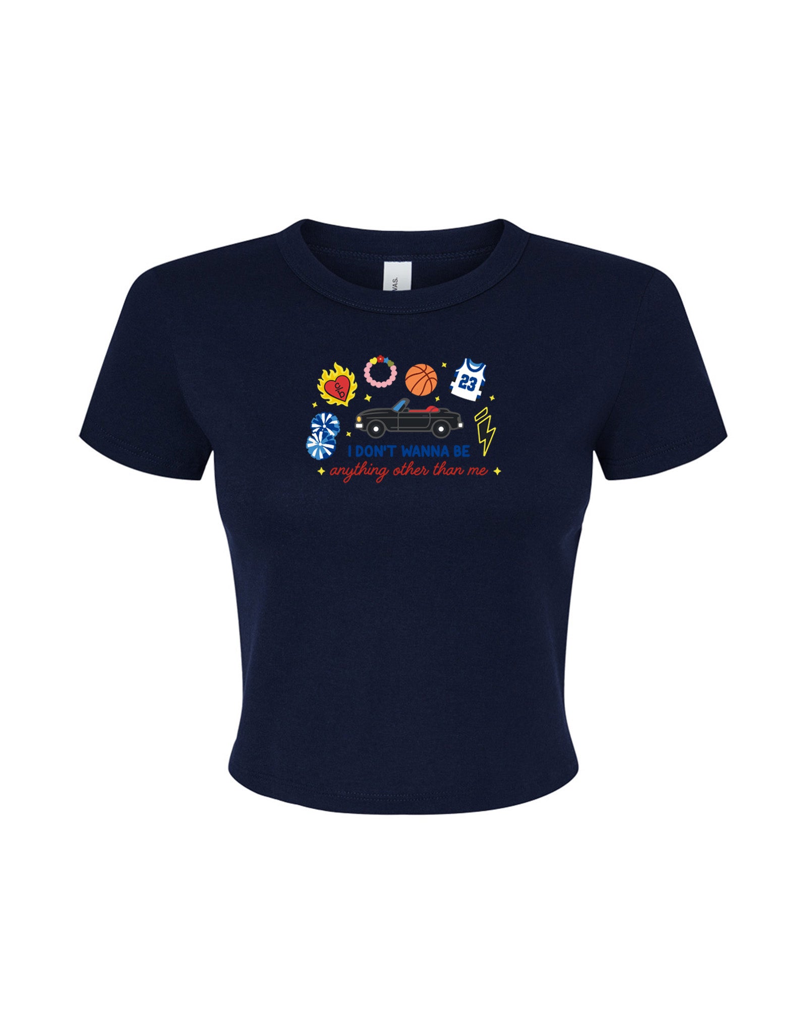 Tree Hill Embroidered Micro Rib Baby Tee