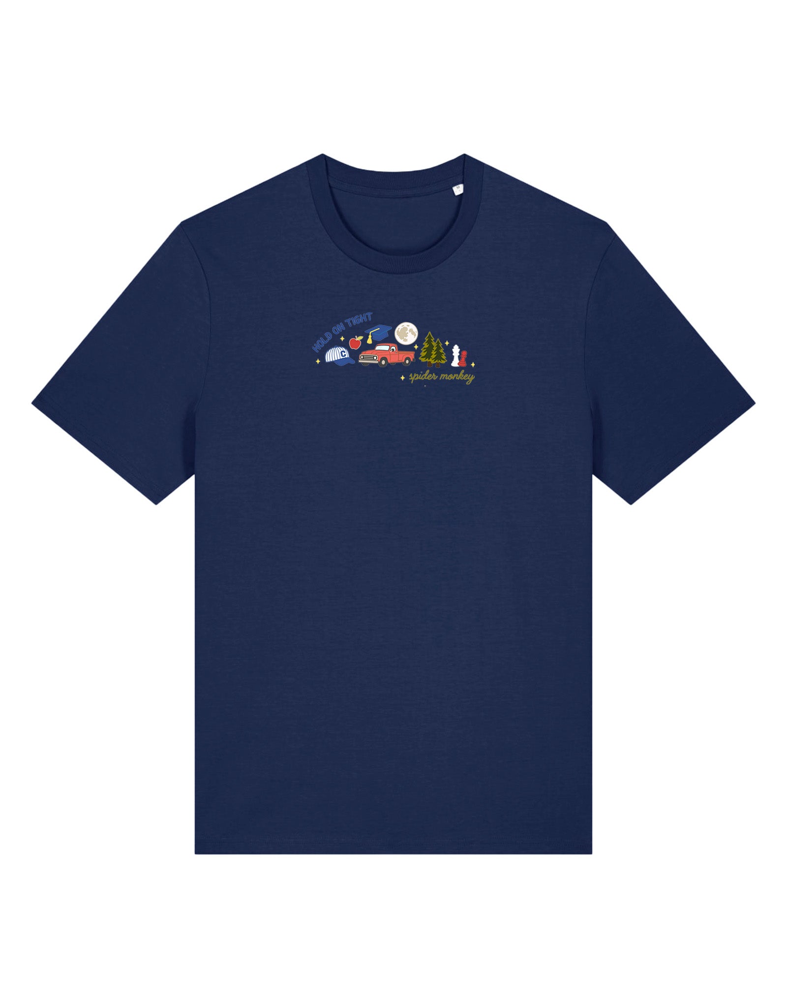 Forks Embroidered Organic Cotton T-Shirt