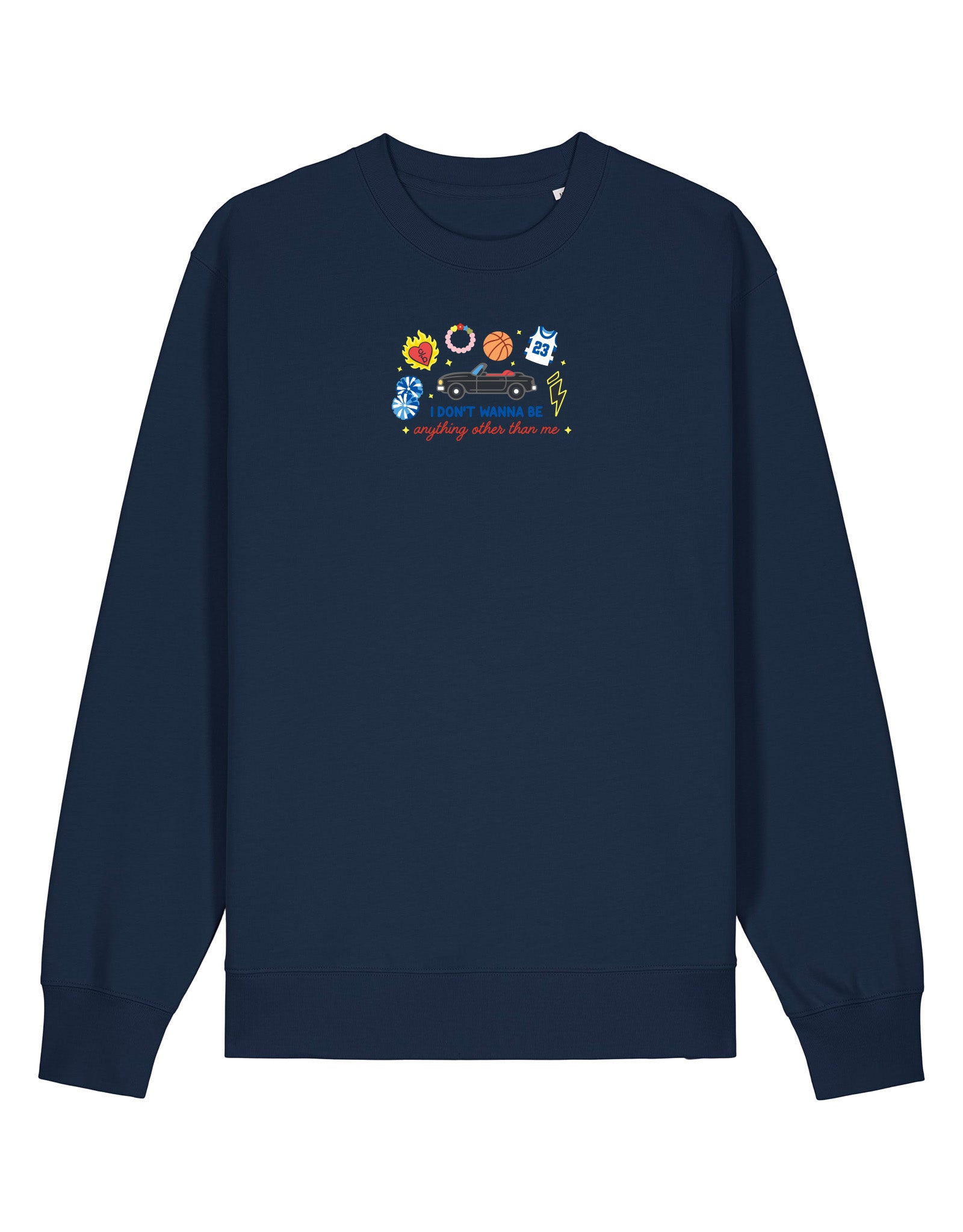 Tree Hill Embroidered Organic Cotton Sweatshirt