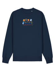 Tree Hill Embroidered Organic Cotton Sweatshirt