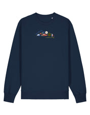 Forks Embroidered Organic Cotton Sweatshirt