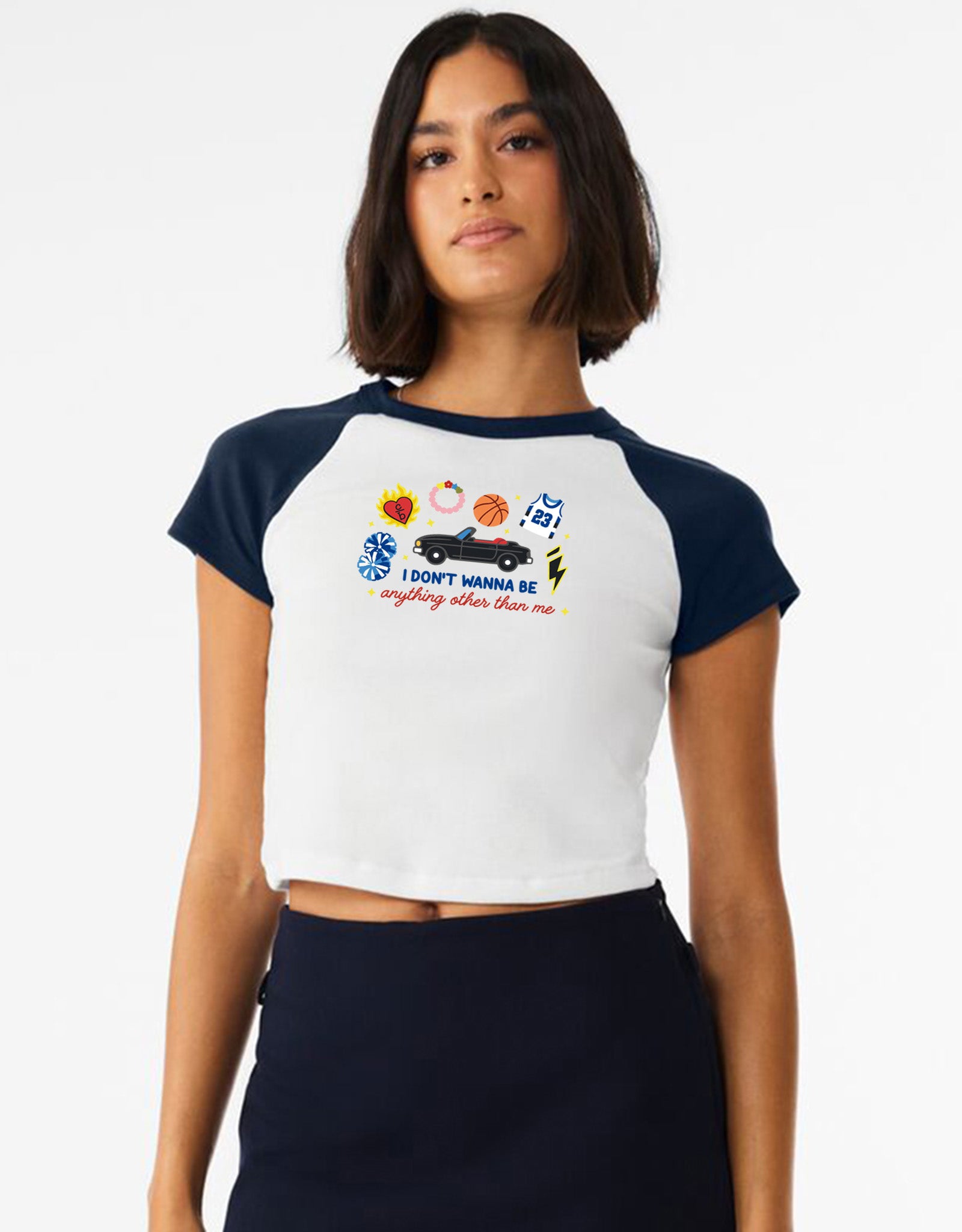 Tree Hill Embroidered Micro Rib Baby Tee