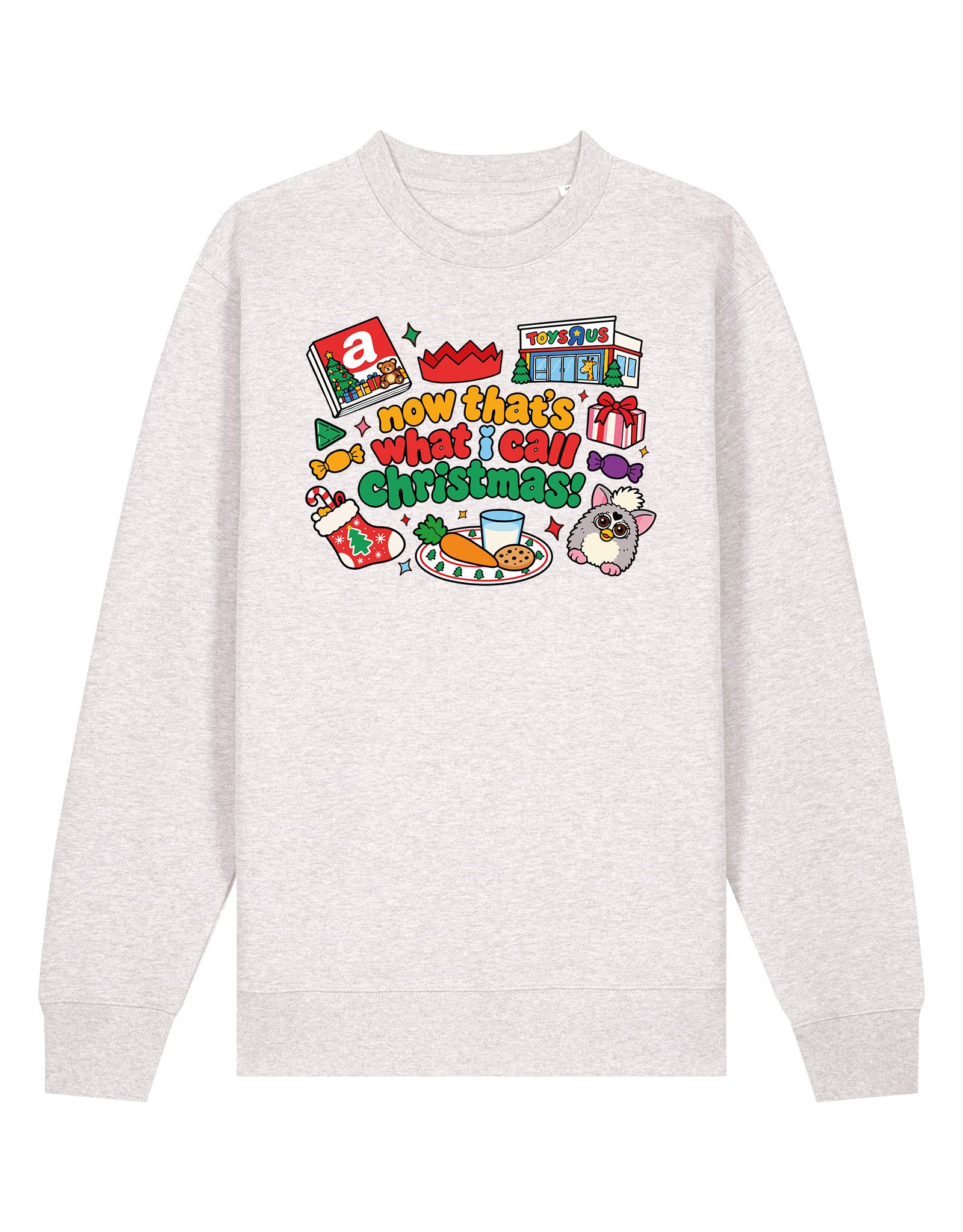 Now Thats Christmas Printed Organic Cotton Sweatshirt