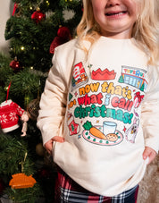 Now Thats Christmas Printed Organic Cotton Childrens Sweatshirt