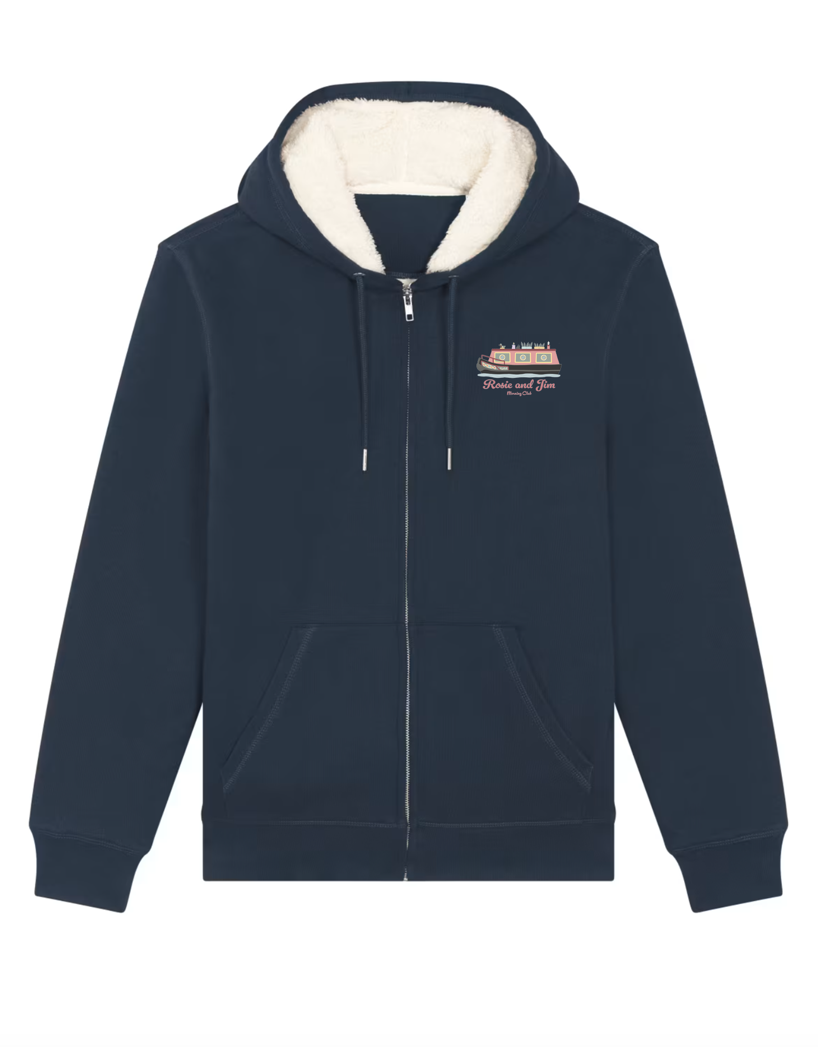 SAMPLERL2 - Rosie Jim Sherpa Hoodie - No Back Print
