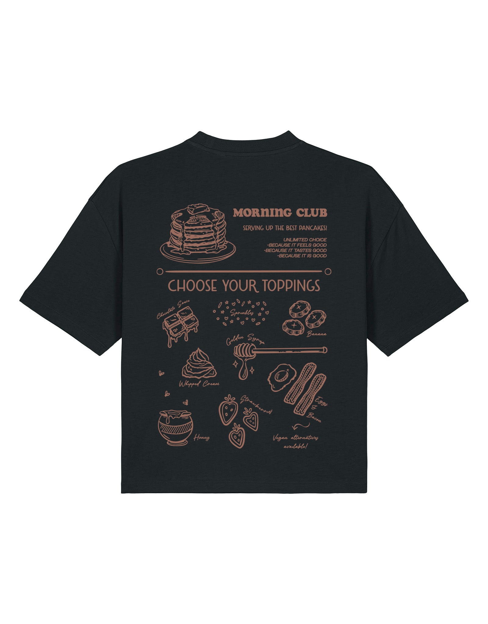 Pancakes Boxy Organic Cotton Tee