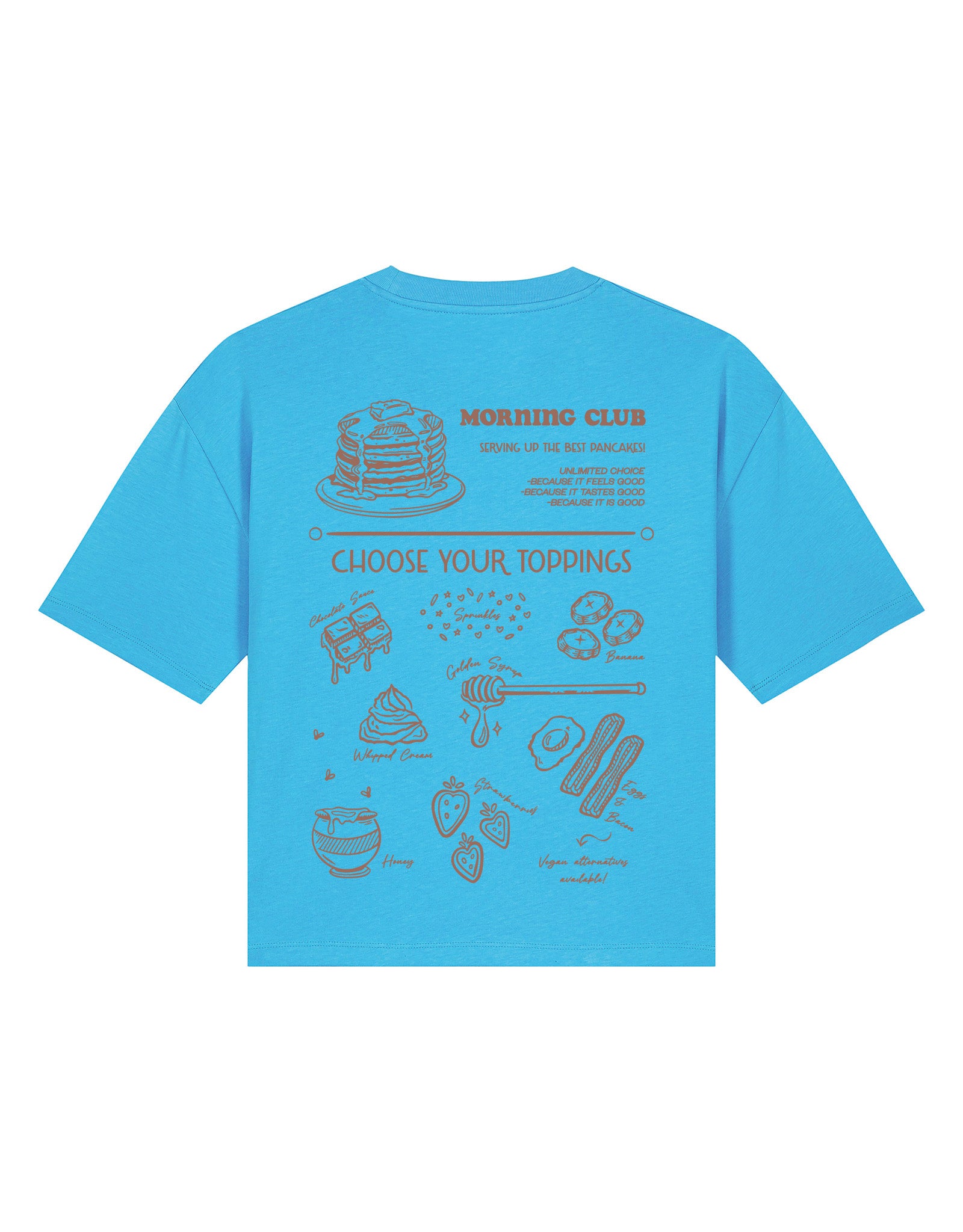 Pancakes Boxy Organic Cotton Tee