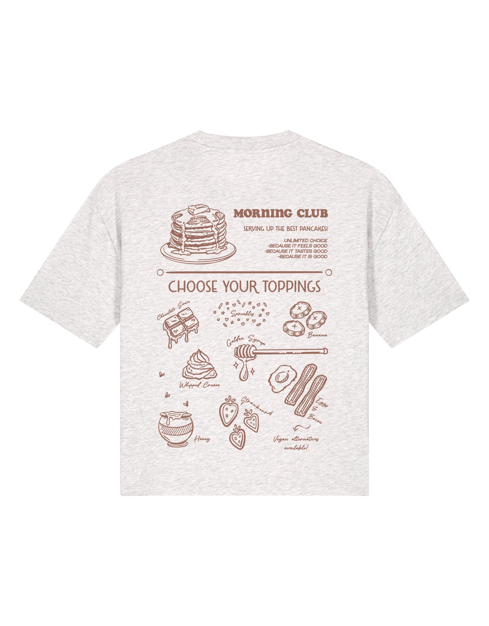 Pancakes Boxy Organic Cotton Tee