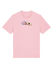 Forks Embroidered Organic Cotton T-Shirt
