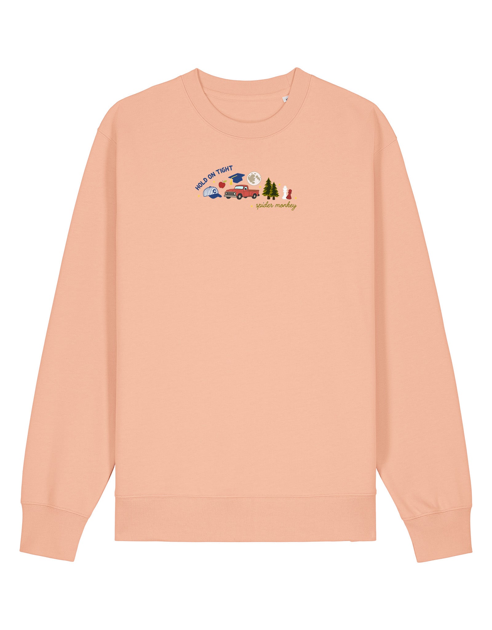 Forks Embroidered Organic Cotton Sweatshirt