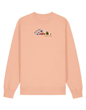 Forks Embroidered Organic Cotton Sweatshirt