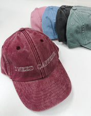 Personalised Embroidered Vintage Cap