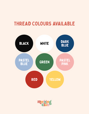 Personalised Embroidered Micro Rib Baby Tee