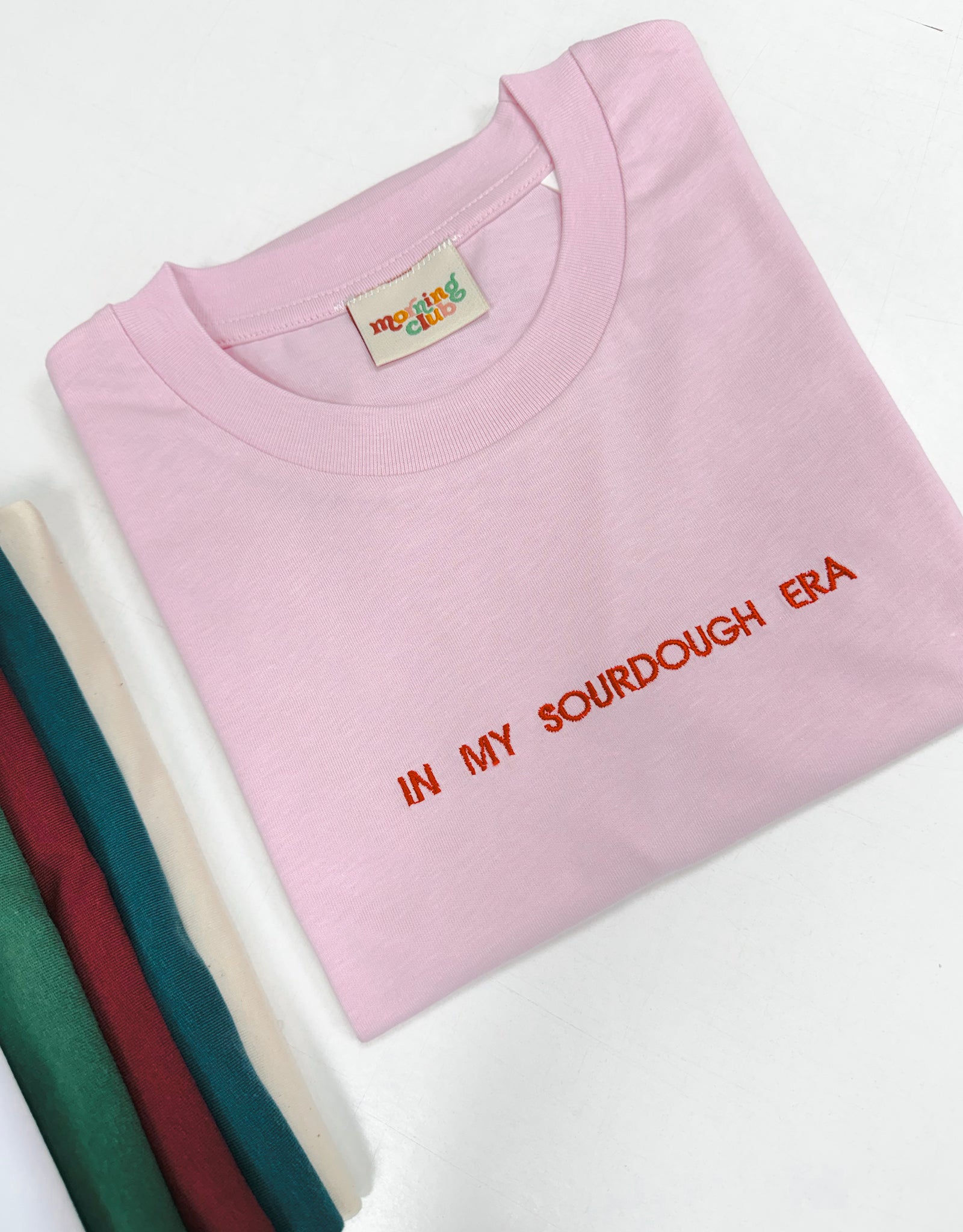 Personalised Embroidered Organic Cotton T-Shirt