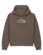 Peter Pan Embroidered Boxy Organic Cotton Hoodie