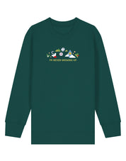 Peter Pan Embroidered Organic Cotton Childrens Sweatshirt