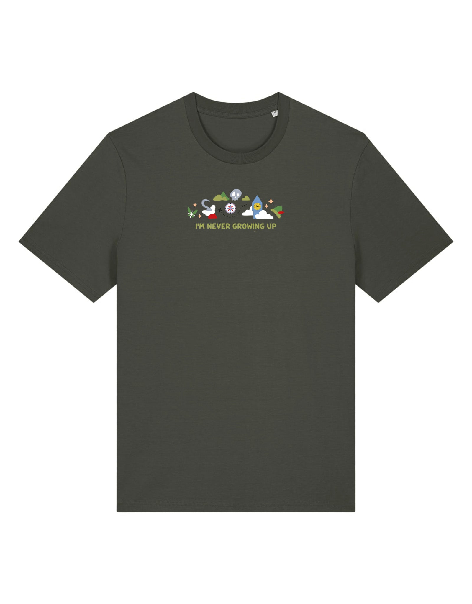 Peter Pan Embroidered Organic Cotton T-Shirt