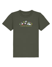 Peter Pan Embroidered Organic Cotton Childrens T-Shirt
