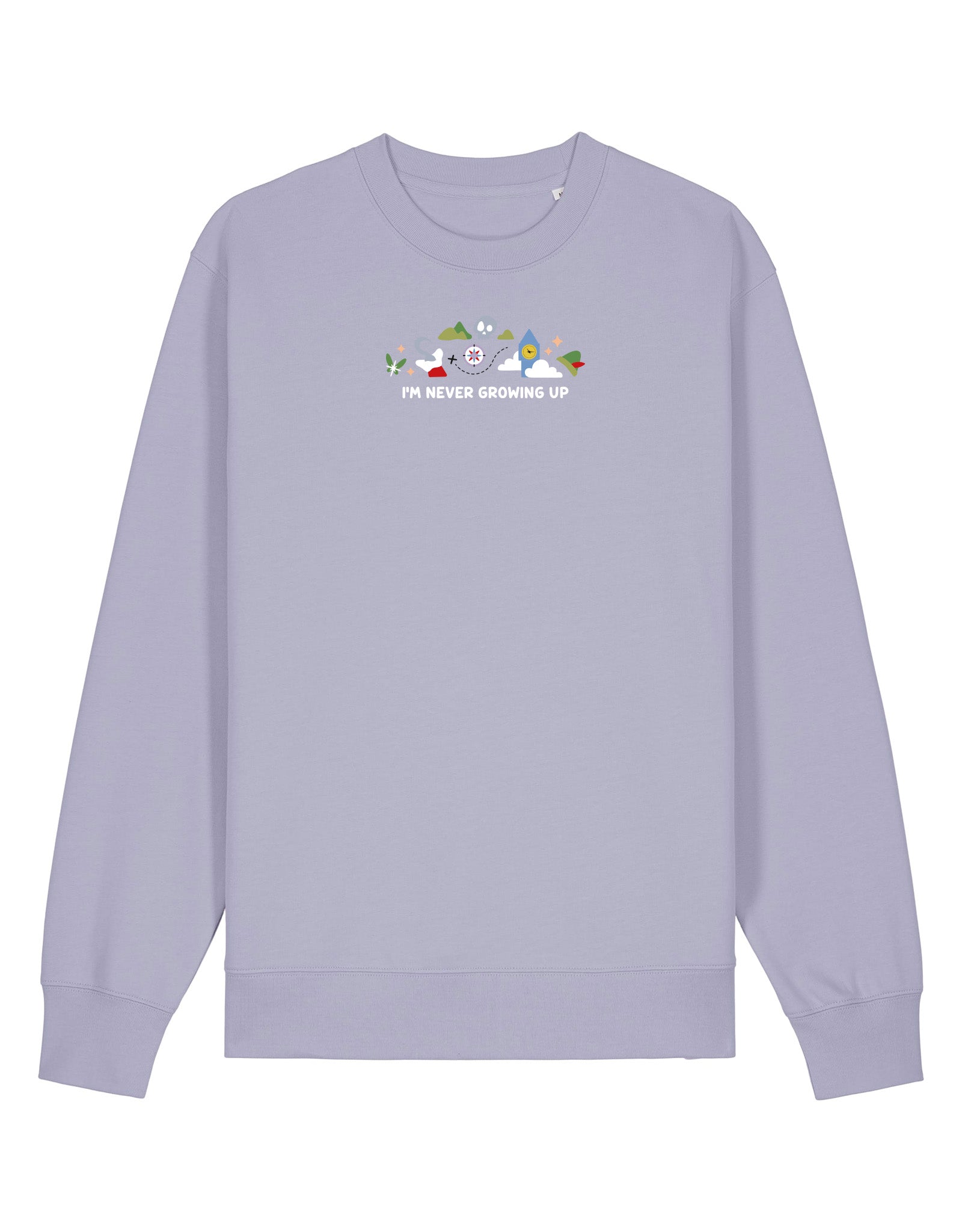 Peter Pan Embroidered Organic Cotton Sweatshirt