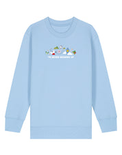 Peter Pan Embroidered Organic Cotton Childrens Sweatshirt