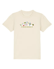 Peter Pan Embroidered Organic Cotton Childrens T-Shirt