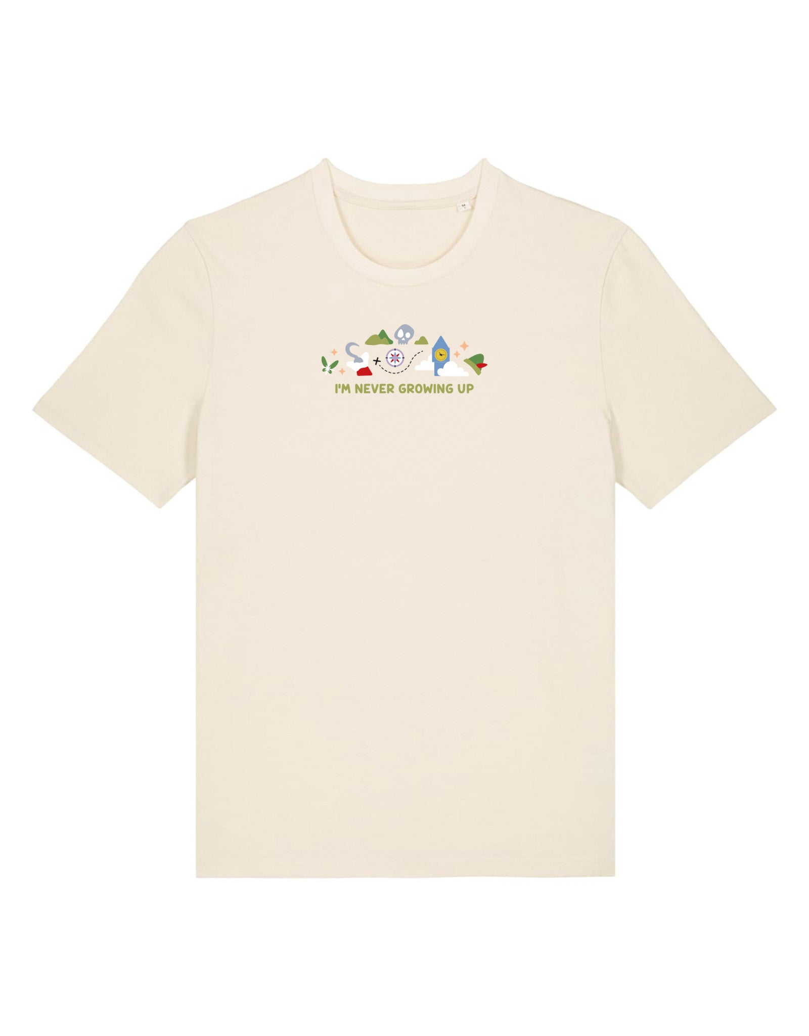 Peter Pan Embroidered Organic Cotton T-Shirt