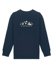 Peter Pan Embroidered Organic Cotton Childrens Sweatshirt
