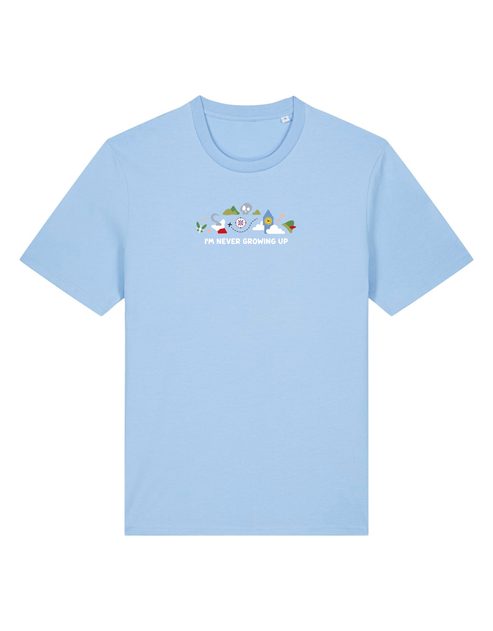 Peter Pan Embroidered Organic Cotton T-Shirt