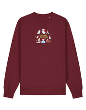 Our Planet Our Christmas Embroidered Organic Cotton Sweatshirt