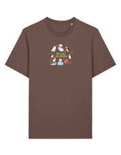 Our Planet Our Christmas Embroidered Organic Cotton T-Shirt