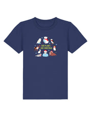 Our Planet Our Christmas Embroidered Organic Cotton Childrens T-Shirt