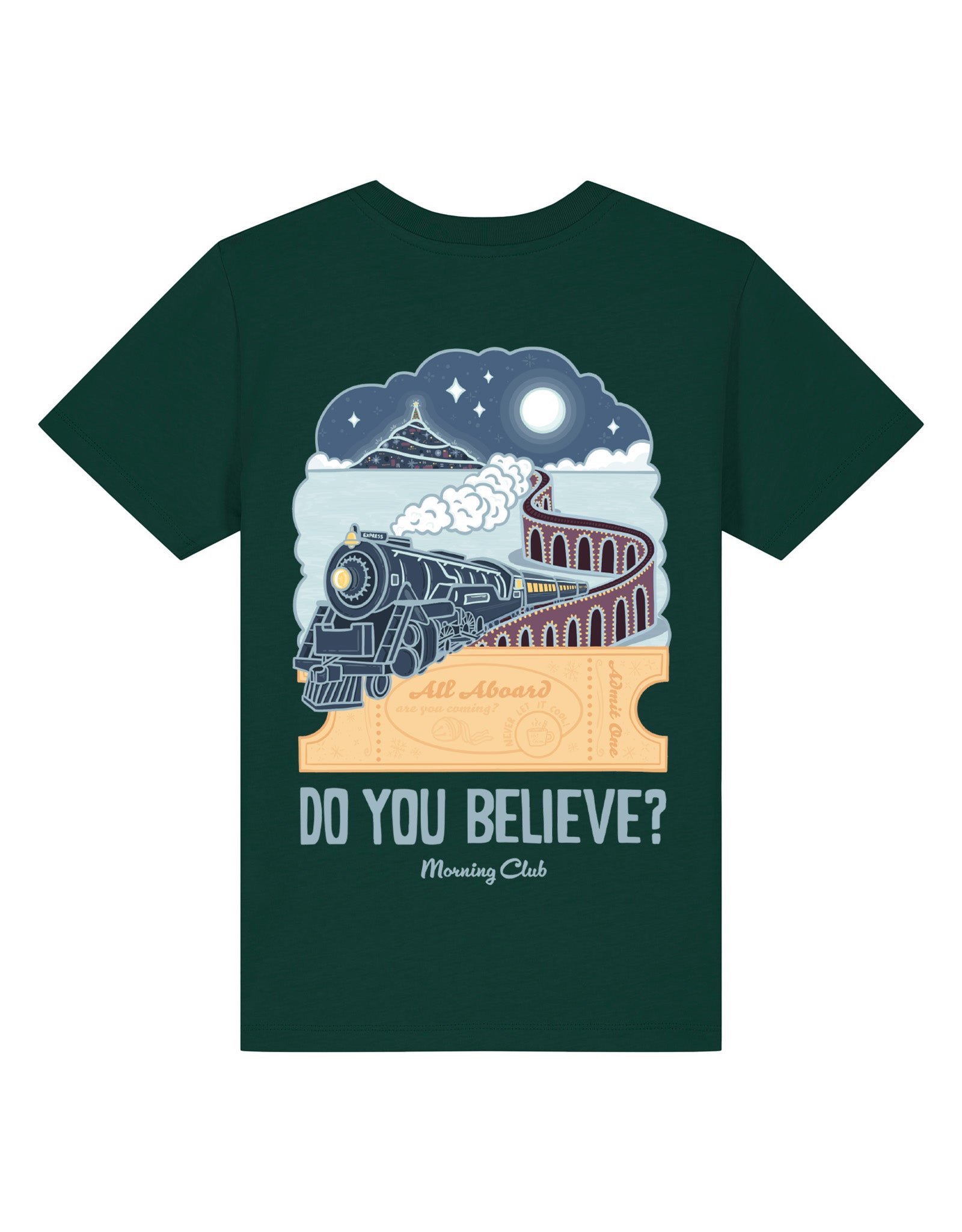 Polar Train Organic Cotton Childrens T-Shirt