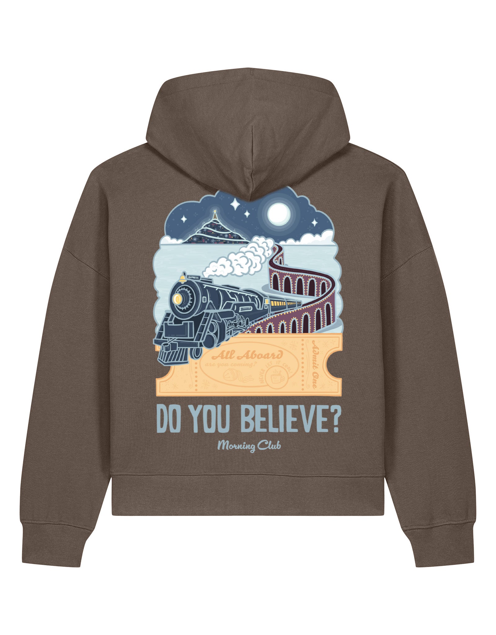 Polar Train Boxy Organic Cotton Hoodie
