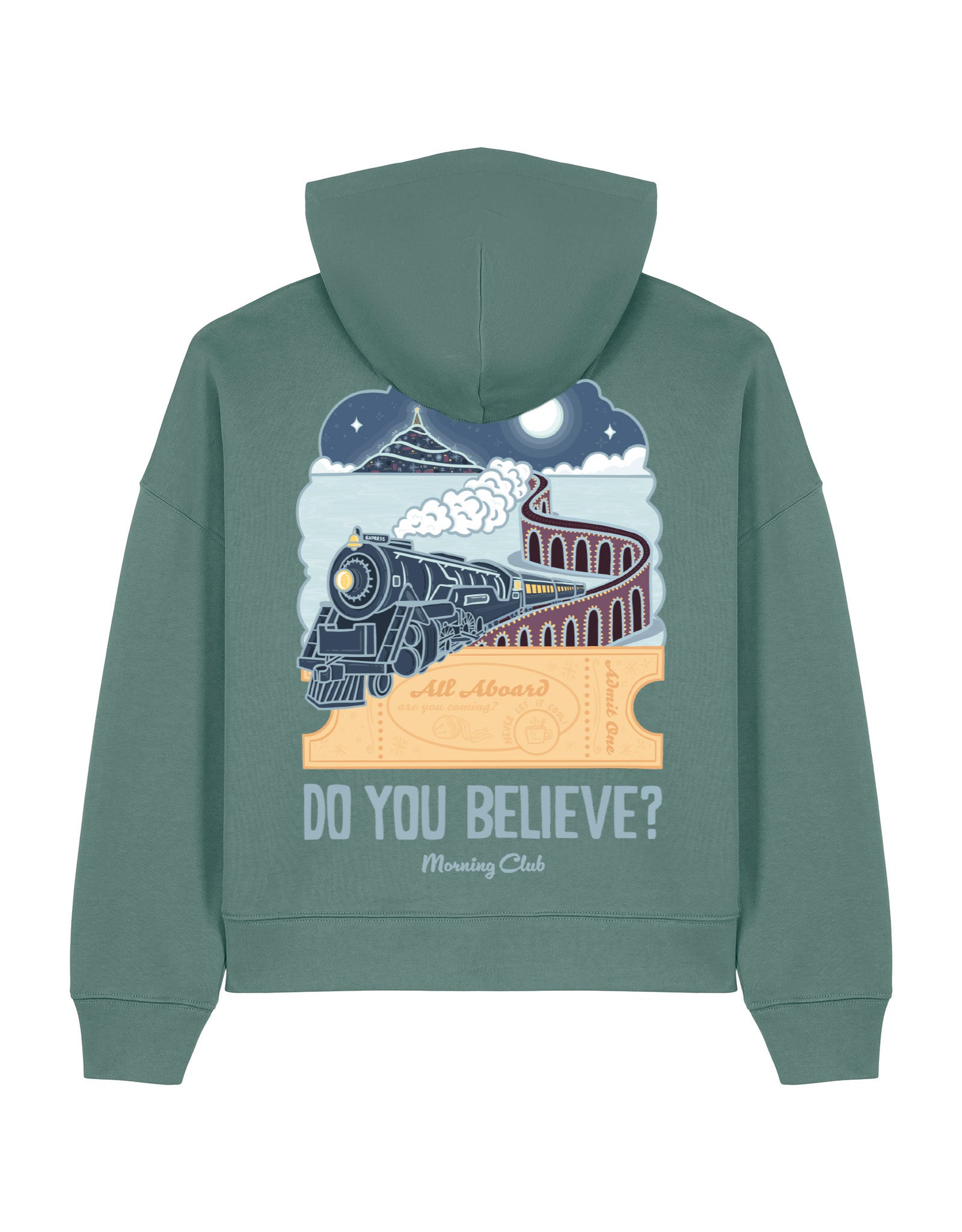 Polar Train Boxy Organic Cotton Hoodie